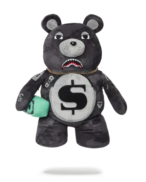 3AM NEVER SLEEP MONEYBEAR TEDDYBEAR BACKPACK