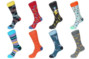 8 Pair Combo Pack Socks