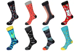 8 Pair Combo Pack Socks