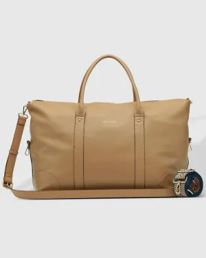 Alexis Travel Bag in Latte