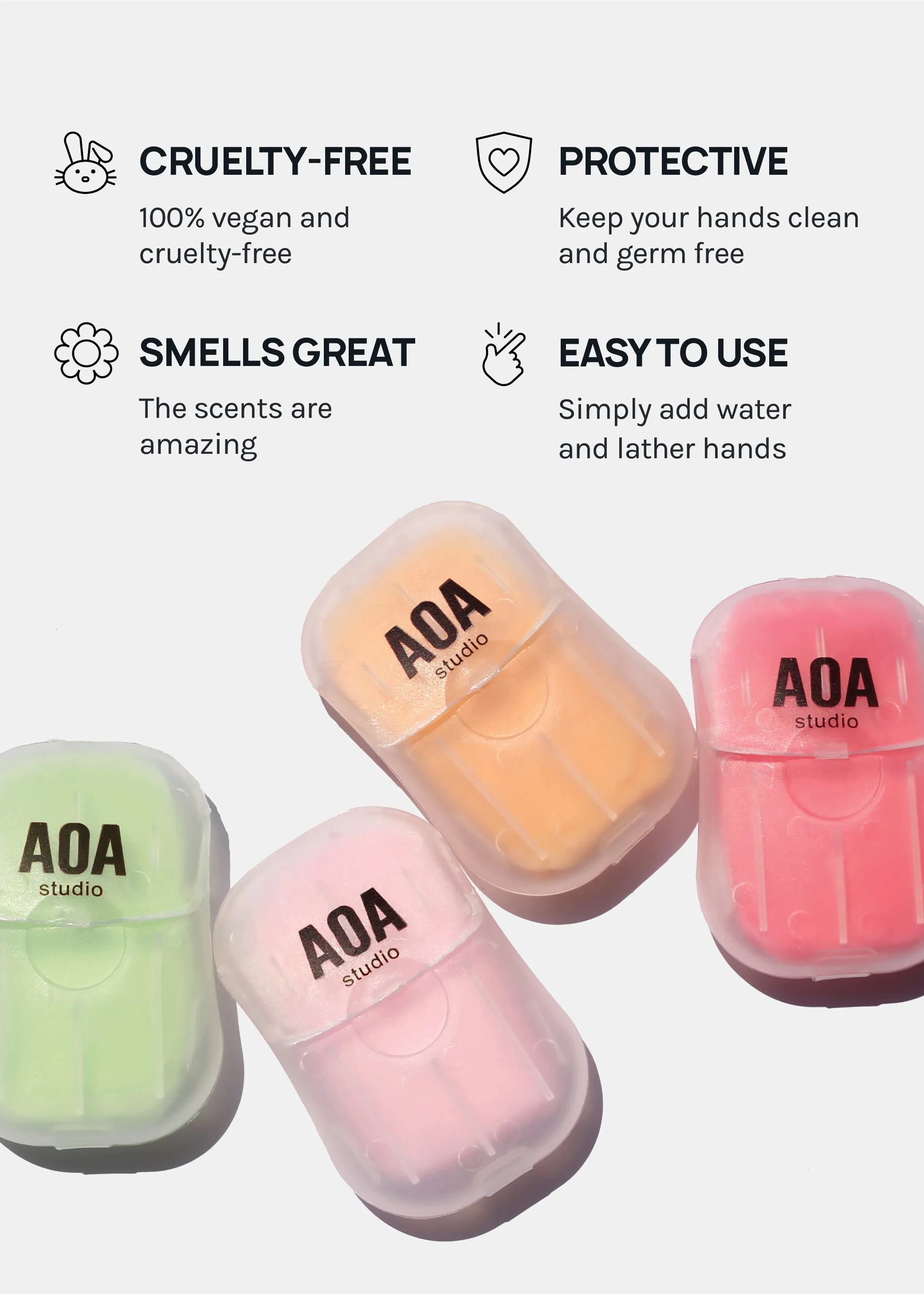 AOA Hand Soap Sheets - Apple