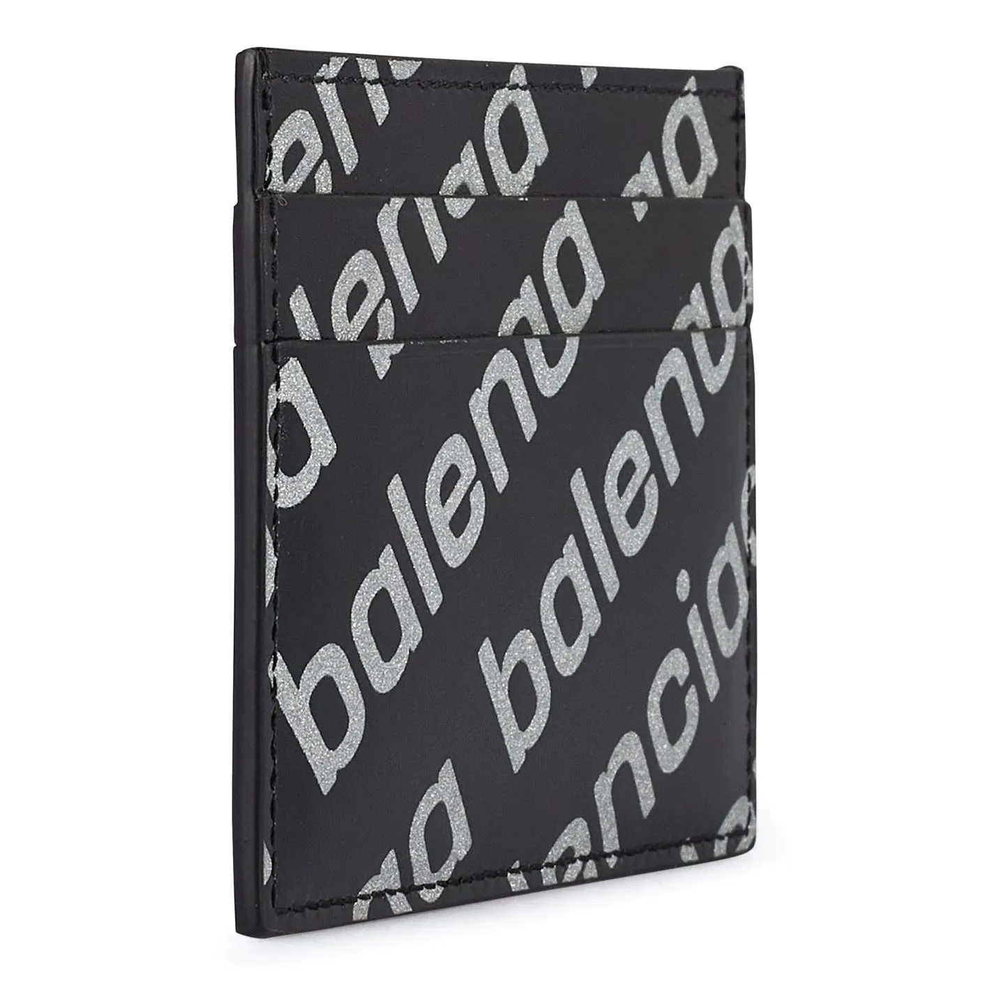 Balenciaga Reflective Logo Cardholder