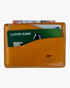 Barnes and Moore Drayman Leather Cardholder - Sunburst