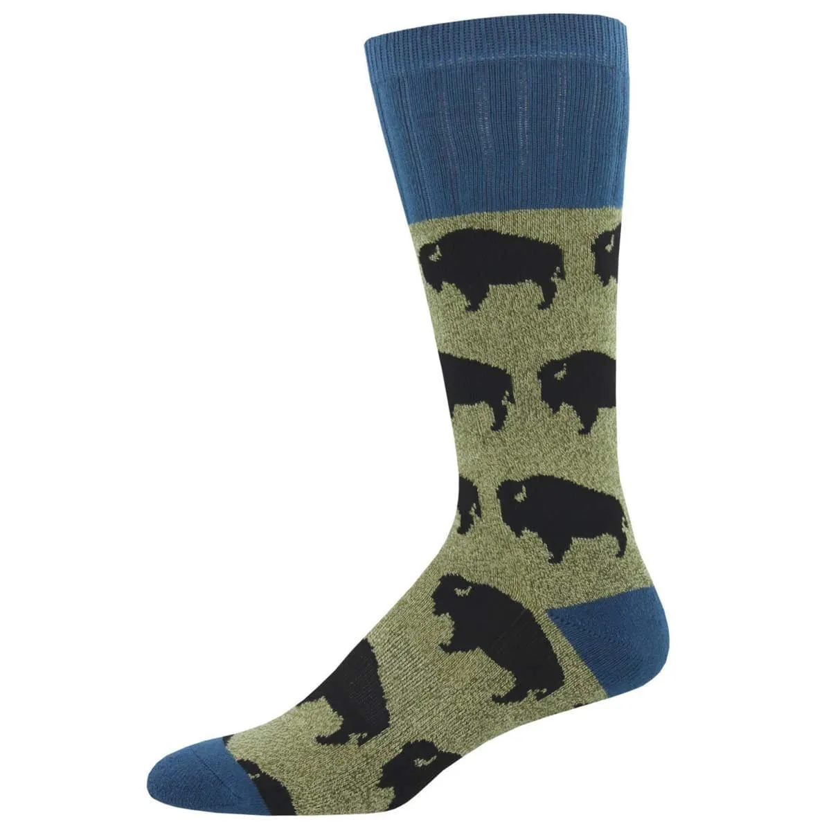 Bison Hiking Socks Men's Crew Sock