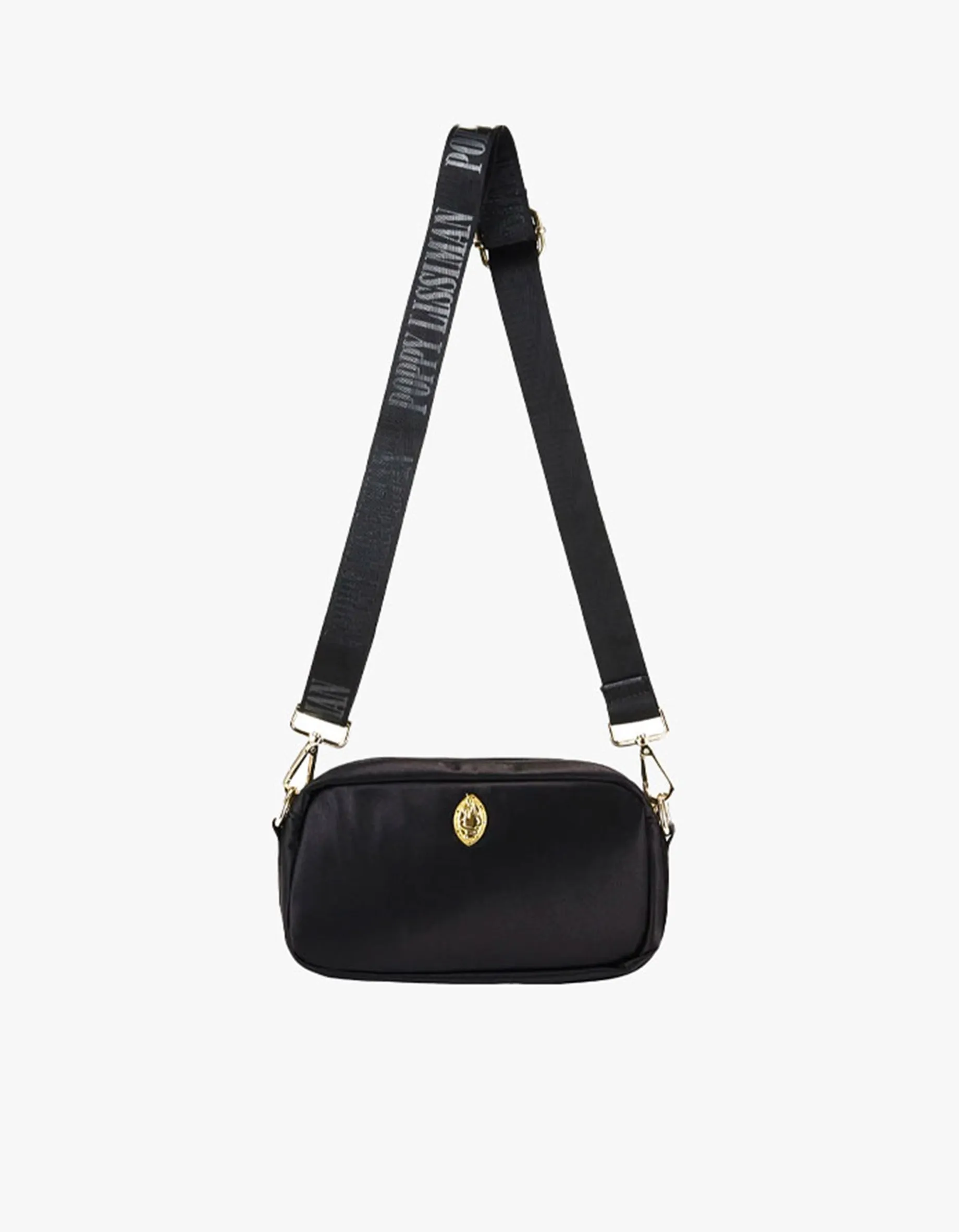 Bobby Bag - Black Satin