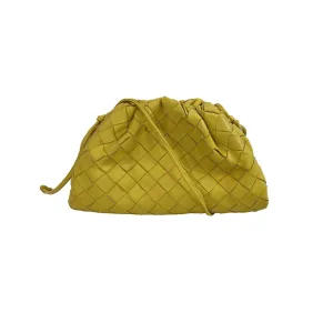 Bottega Veneta - Excellent - Mini Jodie Pouch - Yellow Crossbody / Shoulder Bag