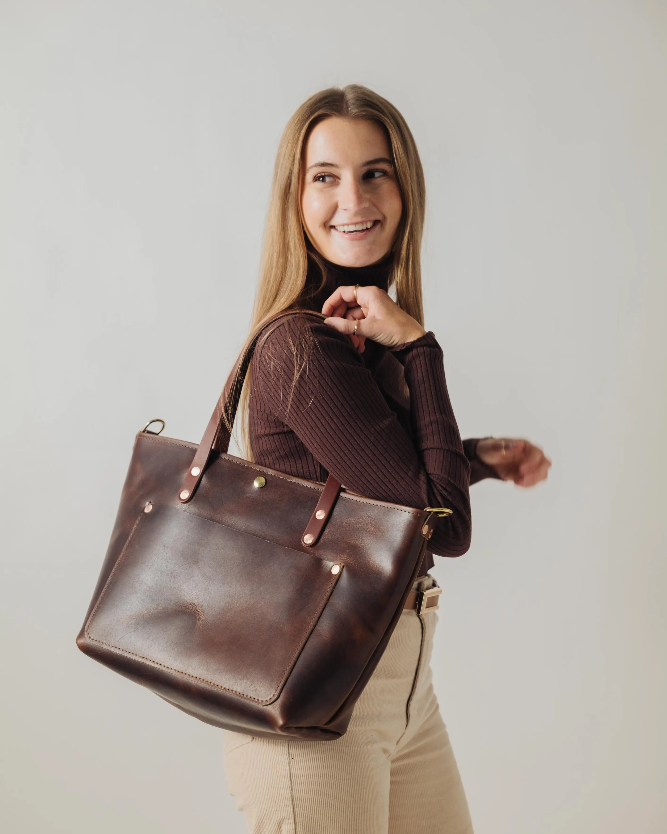 Brown Dublin Crossbody Bag