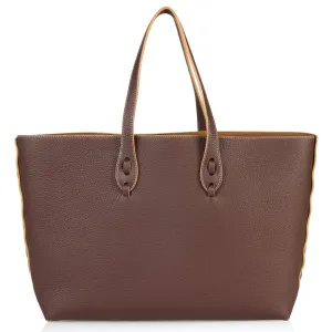 Bull Leather Tote Bag - Medium