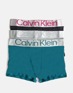 Calvin Klein 3 Pack Multi Trunk Underwear