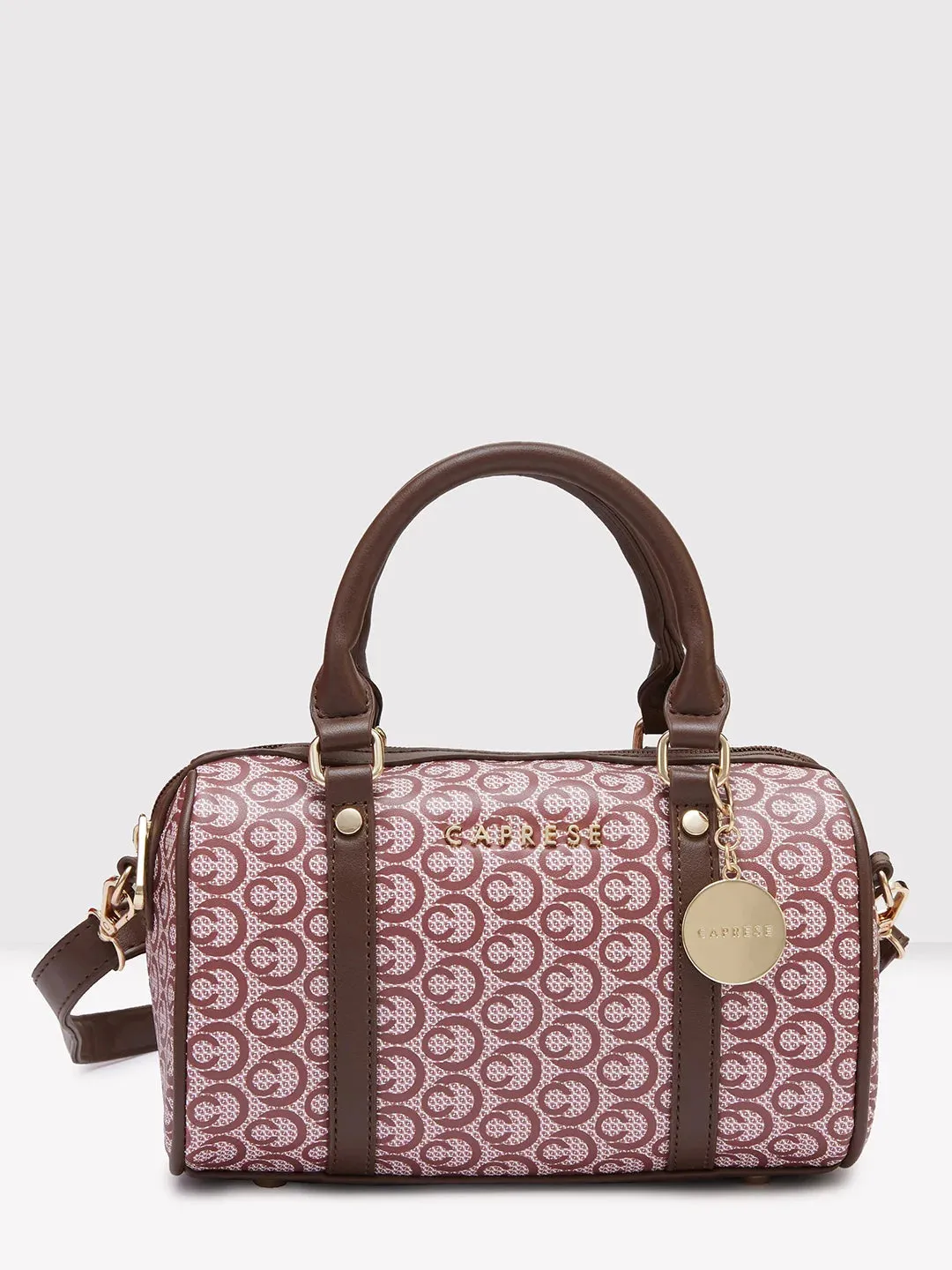 Caprese Callie Satchel Small Brown