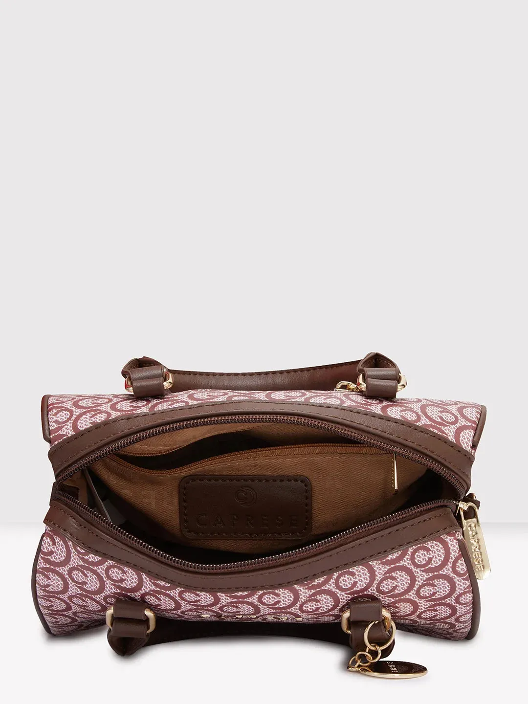 Caprese Callie Satchel Small Brown