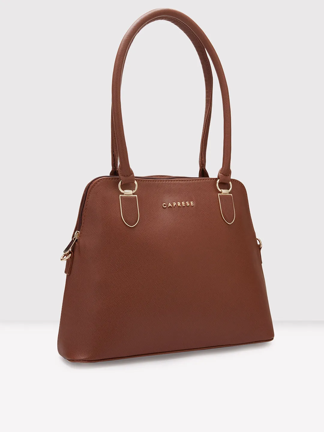 Caprese Demi Satchel Medium Tan