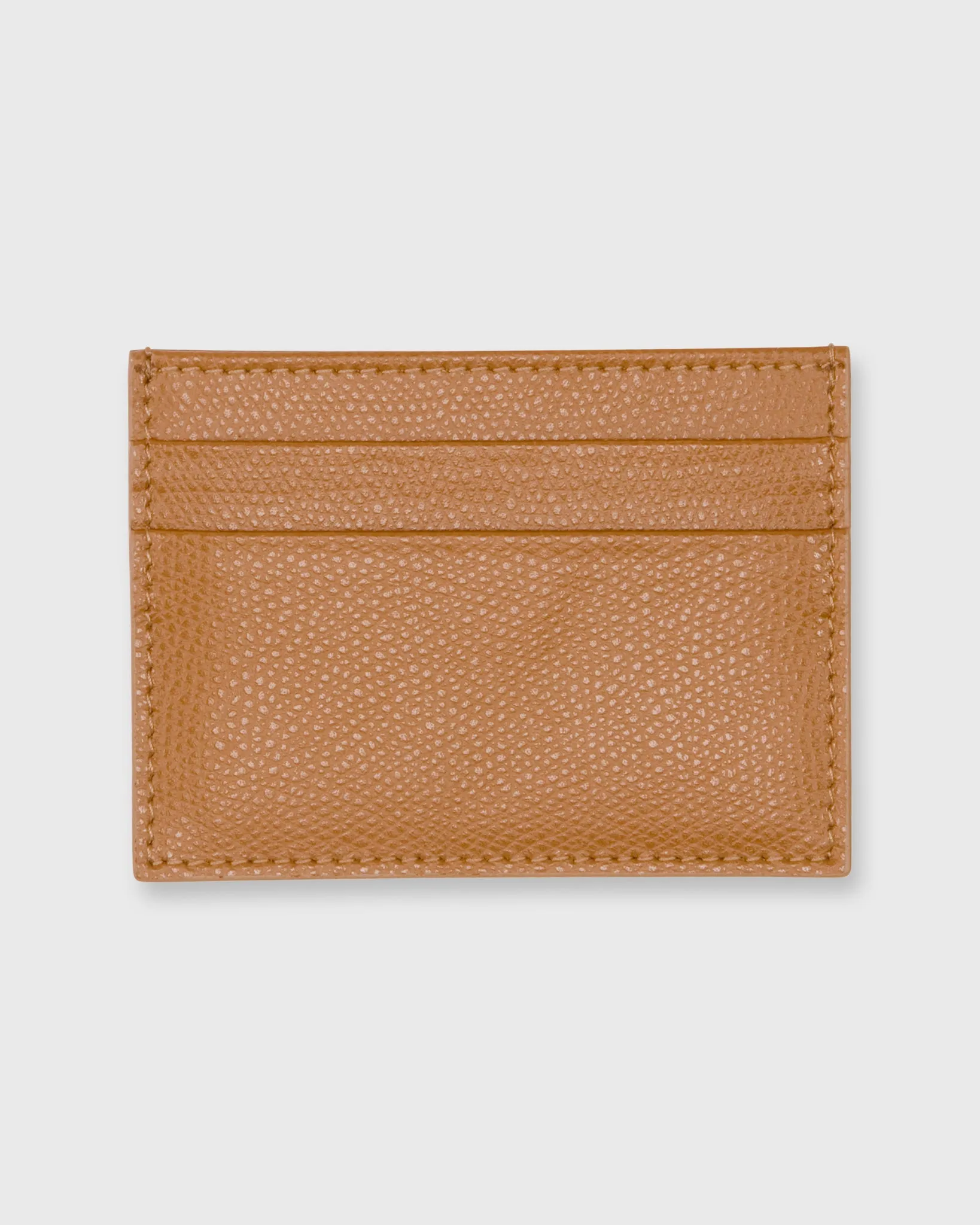 Card Holder in English Tan Leather