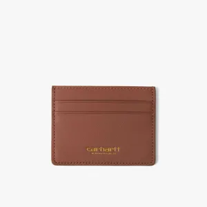 Carhartt WIP Vegas Cardholder Cognac / Gold