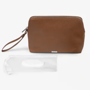 Changing Pouch - Pebbled Tan