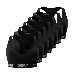 ComfyBra Stealth Black 7-Pack 🥷