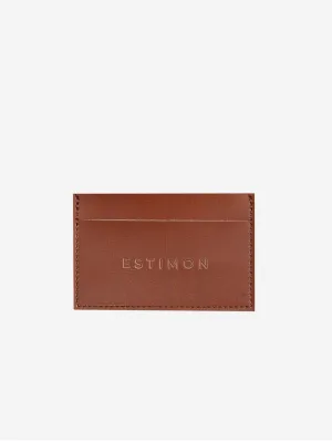 Corn Leather Vegan Cardholder | Cognac