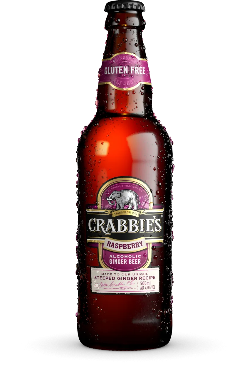 Crabbies Raspberry Ginger 4PK