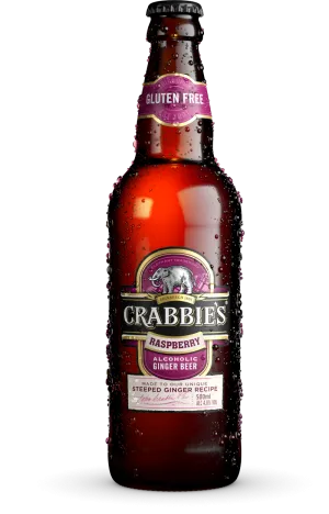 Crabbies Raspberry Ginger 4PK