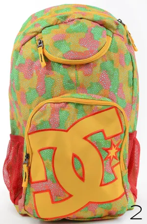 DC Shoes USA Printed Full Size Skater School Backpack