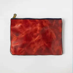 Lava Medium Zip Pouch