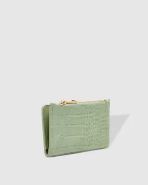 Louenhide - Ivy Wallet Croc Mint