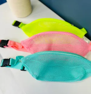 Mesh Sling Bag- Multiple Colors!