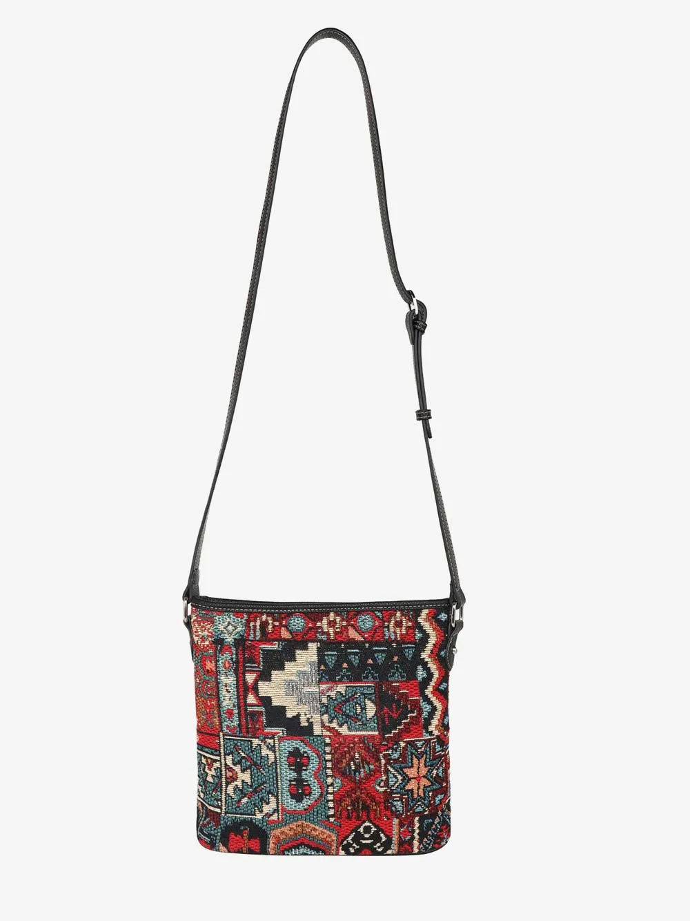 Montana West Western Pattern Print Canvas Crossbody