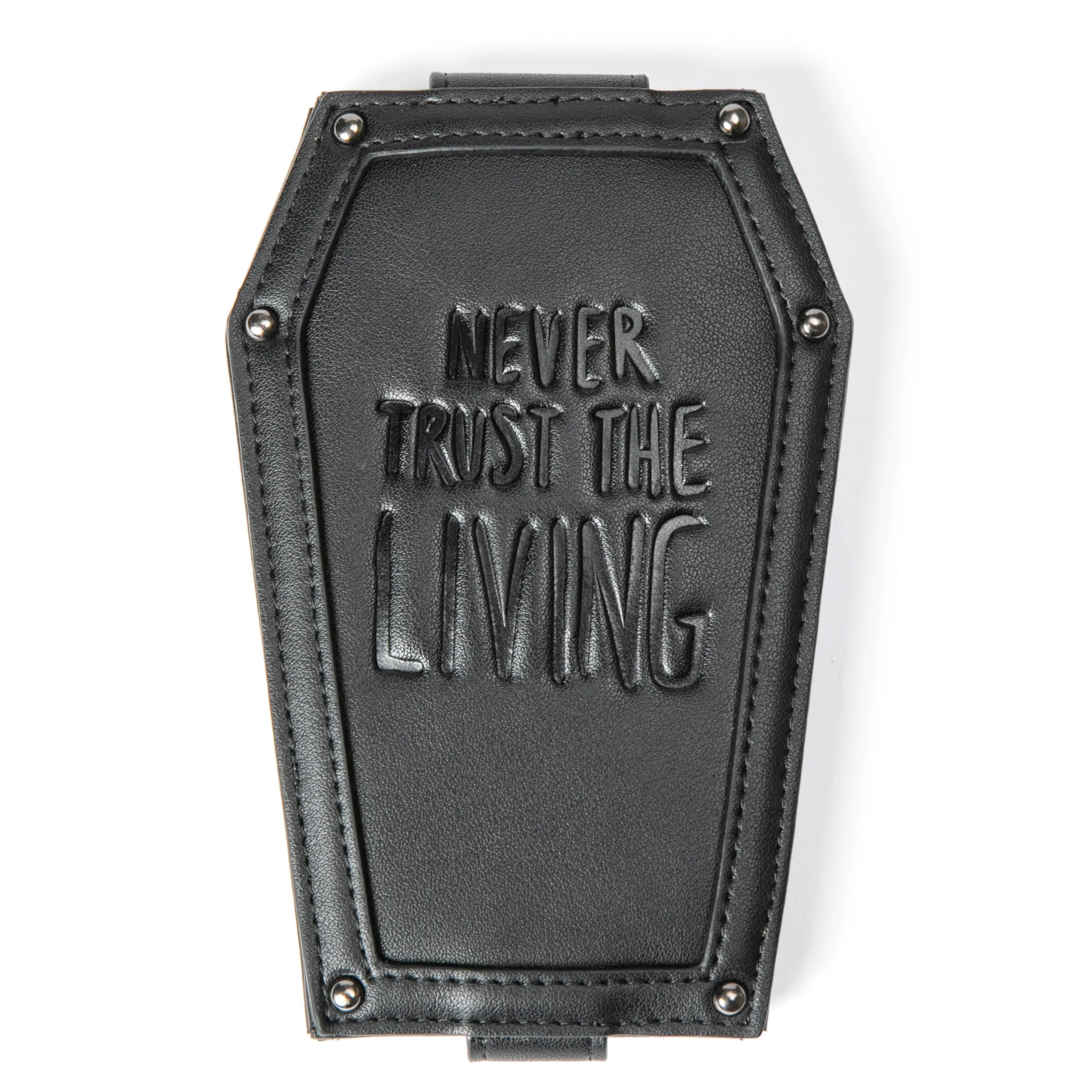 Never Trust - Coffin Cardholder Wallet