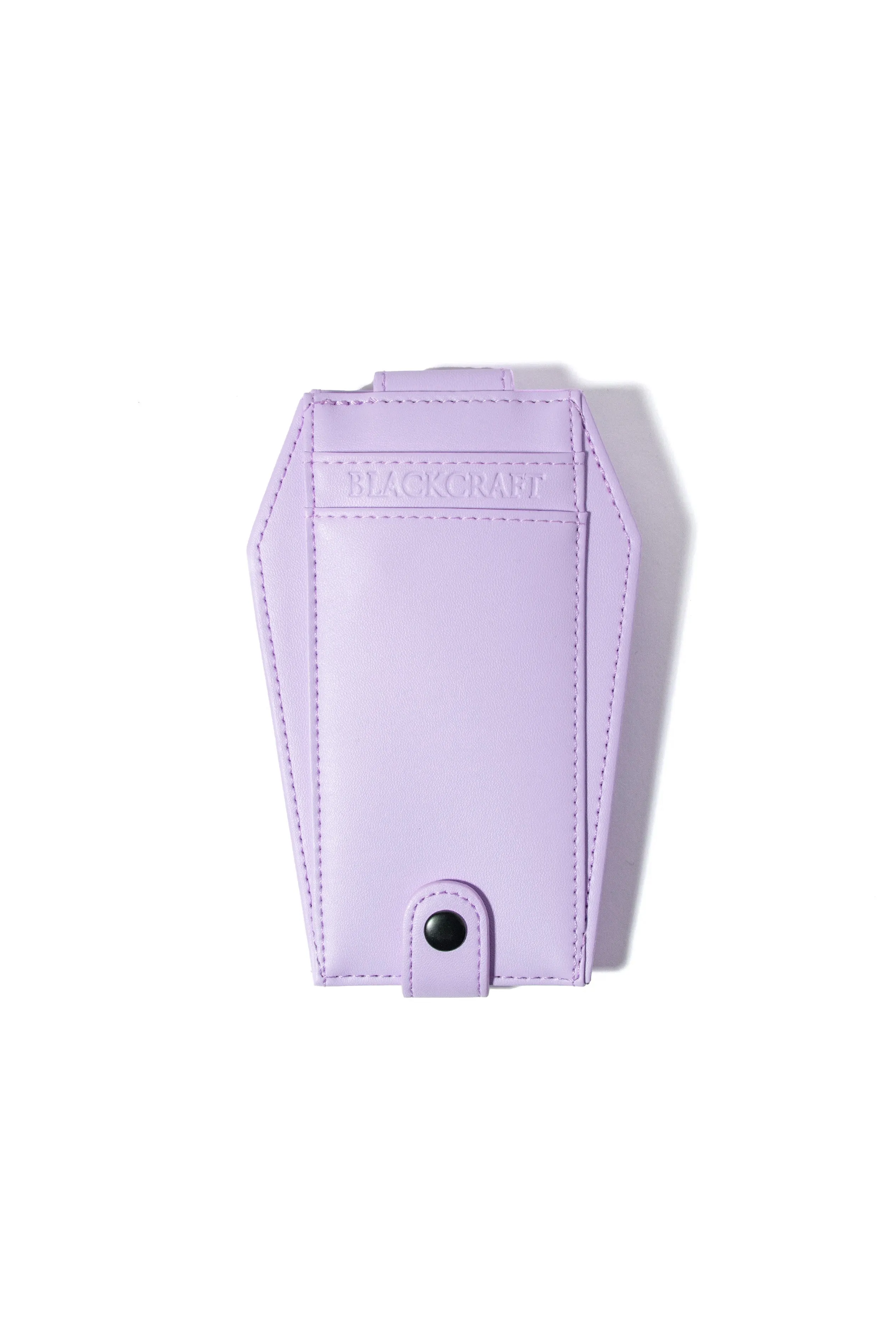 Never Trust - Purple Coffin Cardholder Wallet