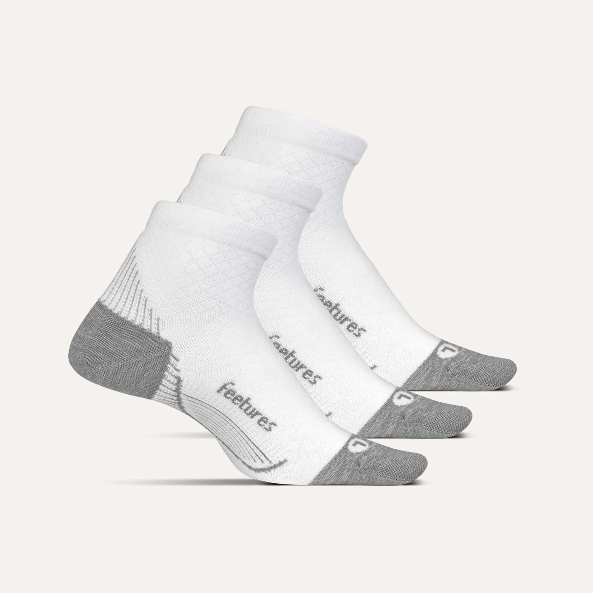 Plantar Fasciitis Relief Sock Light Cushion Quarter 3 Pack