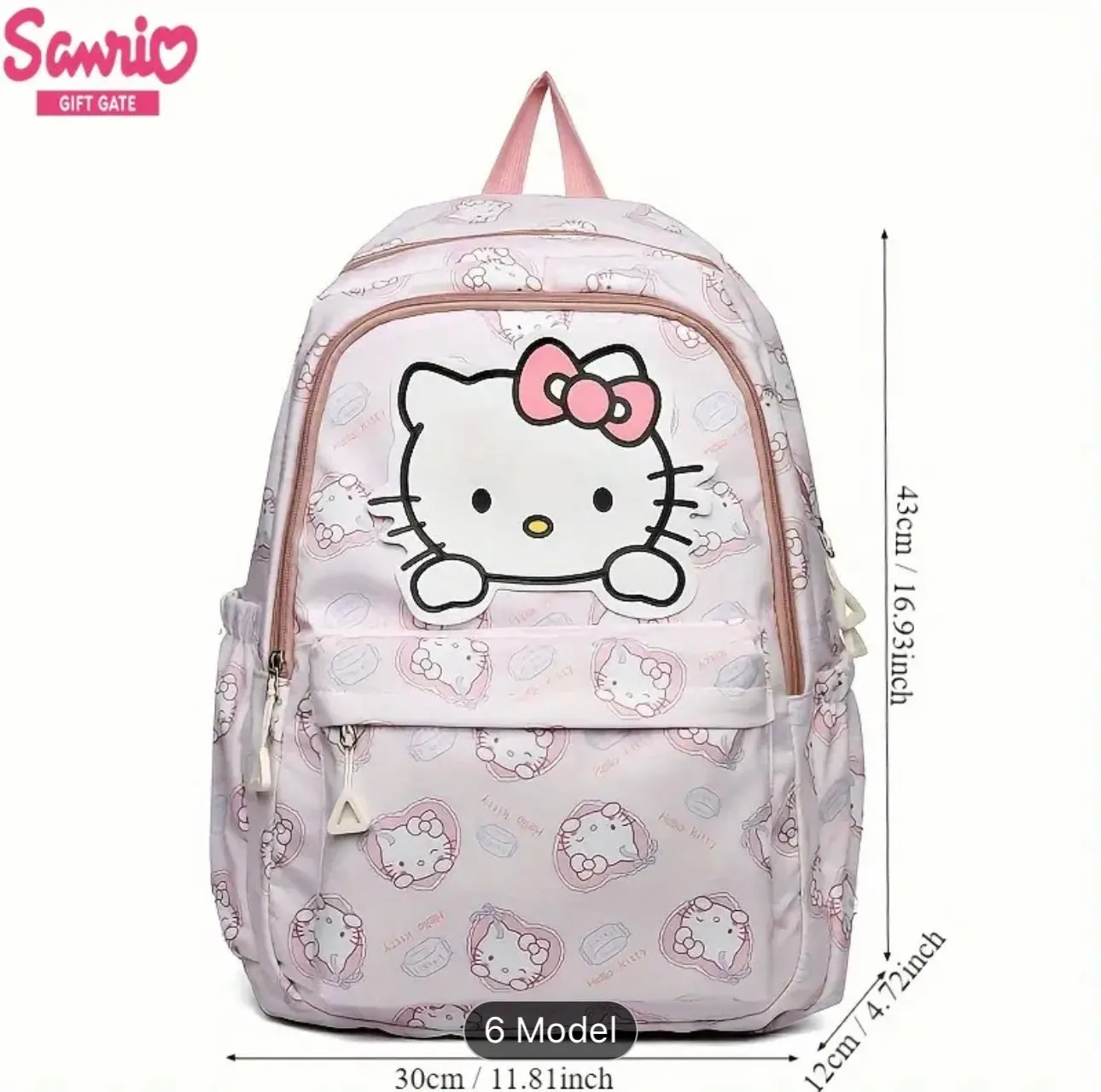 Sanrio Hello Kitty Backpack Pink