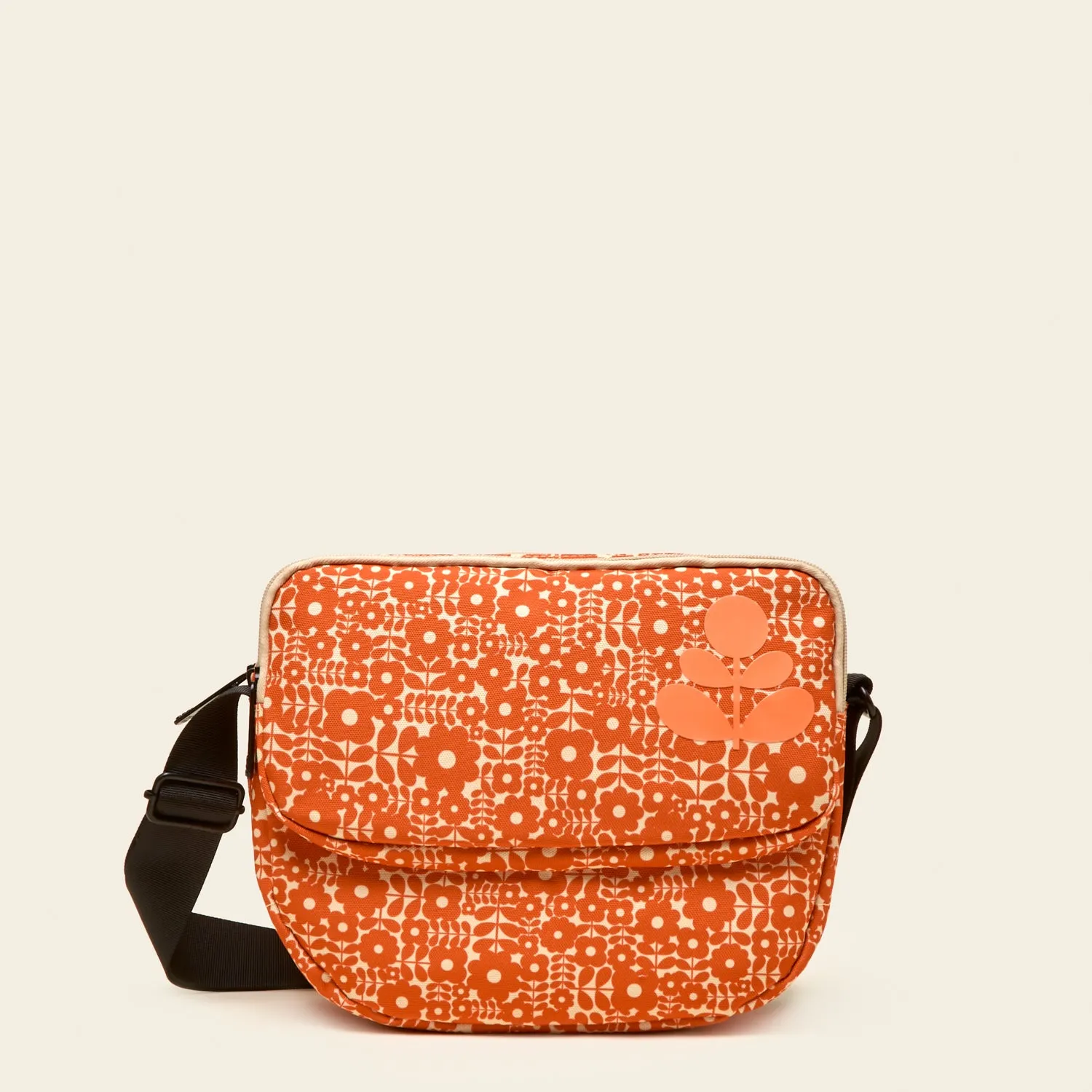 Segment Satchel - Criss Cross Stem Tomato