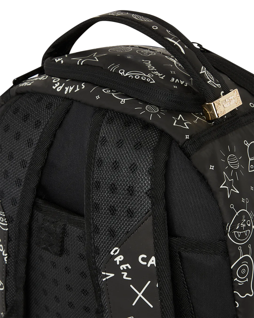 Sprayground - Glow the Space Backpack (Glow in the Dark Effect)