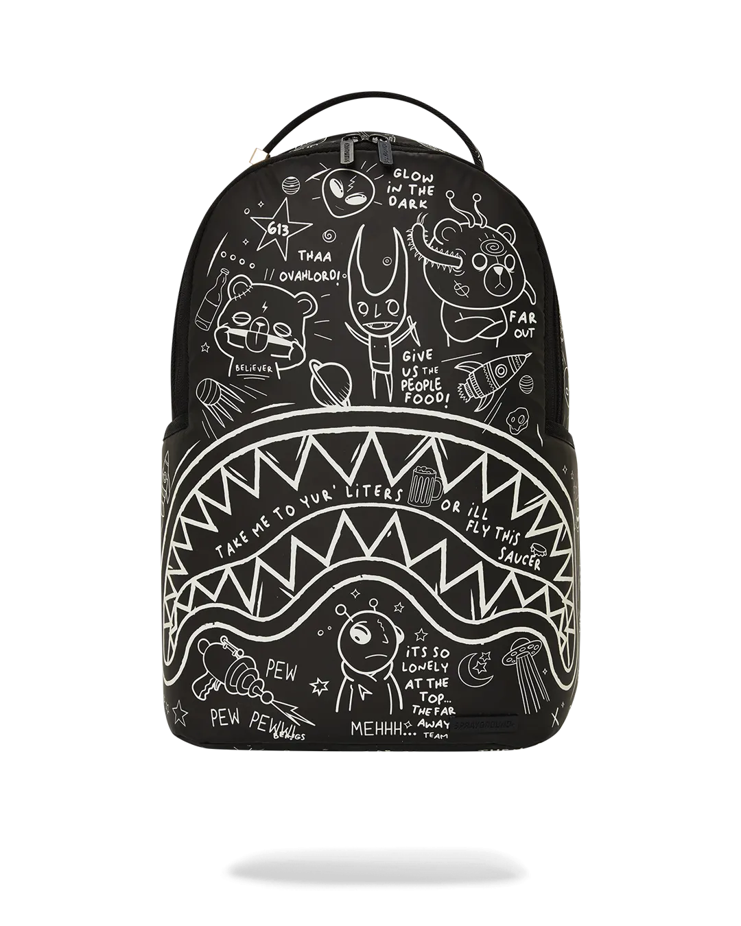 Sprayground - Glow the Space Backpack (Glow in the Dark Effect)