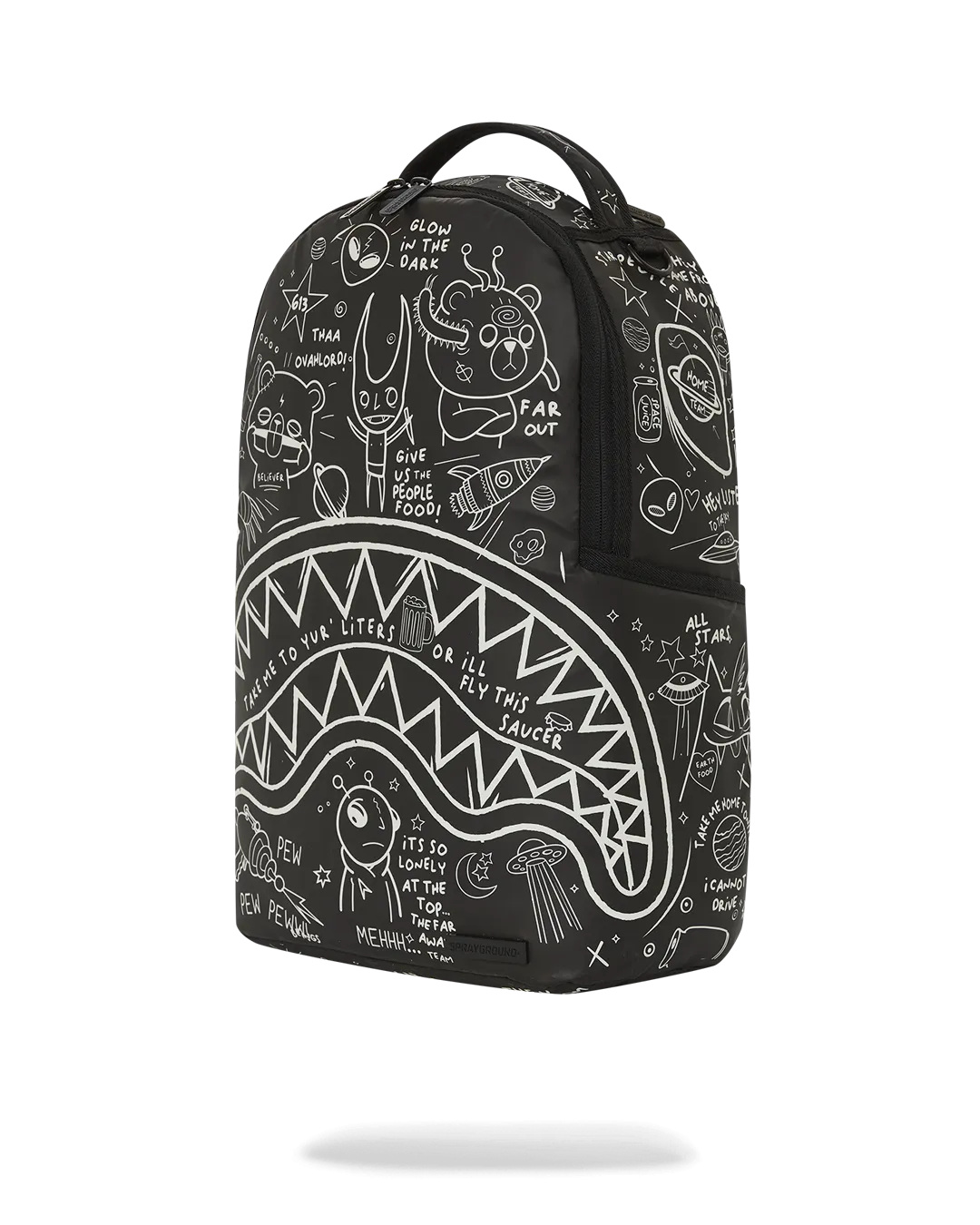 Sprayground - Glow the Space Backpack (Glow in the Dark Effect)