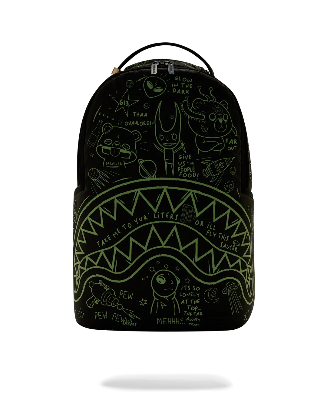 Sprayground - Glow the Space Backpack (Glow in the Dark Effect)