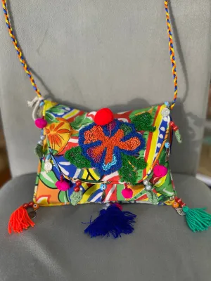 Tropical Crossbody Mini Bag